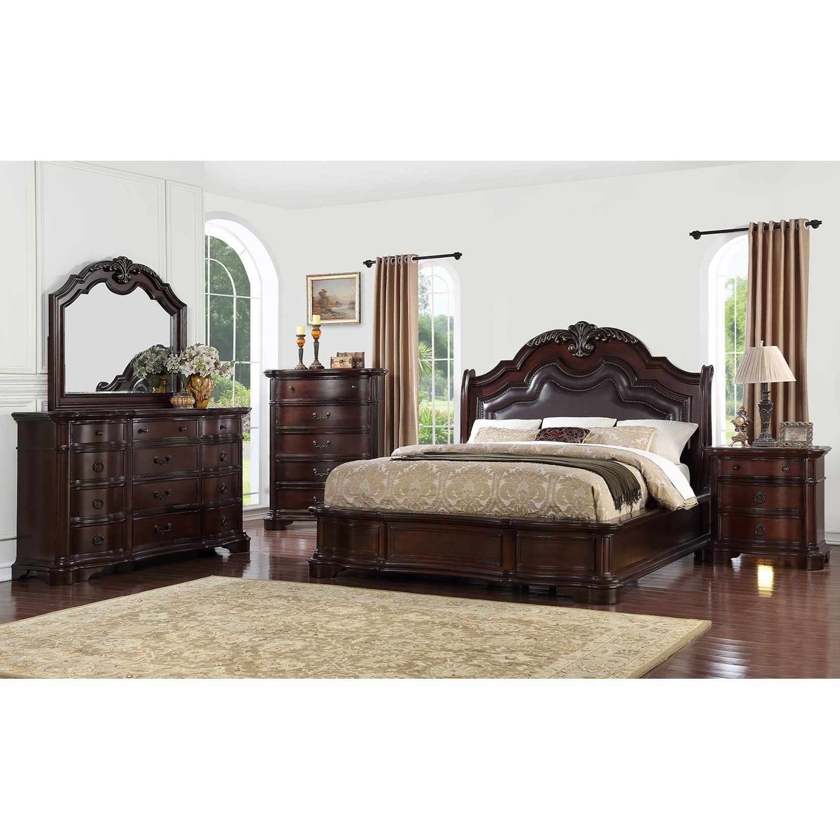 Avalon Furniture St Louis B01395 Q Bedroom Group 1 Queen Bedroom Group Lagniappe Home Store Bedroom Groups